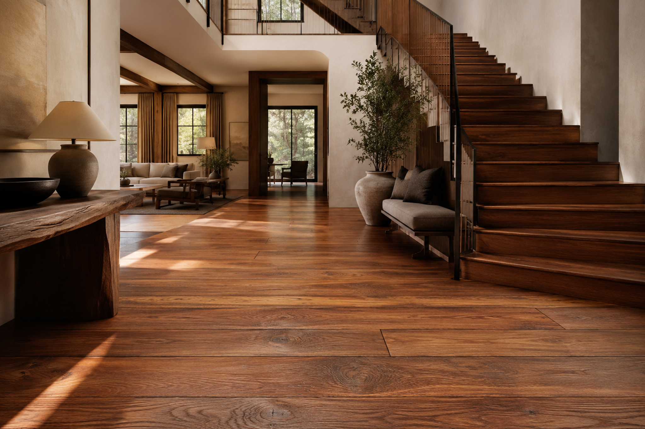 Burmese Teak_Plank_RARE020_Roomshot