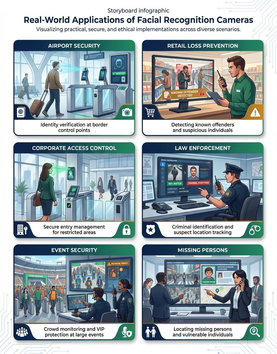 Home security facial recognition use case