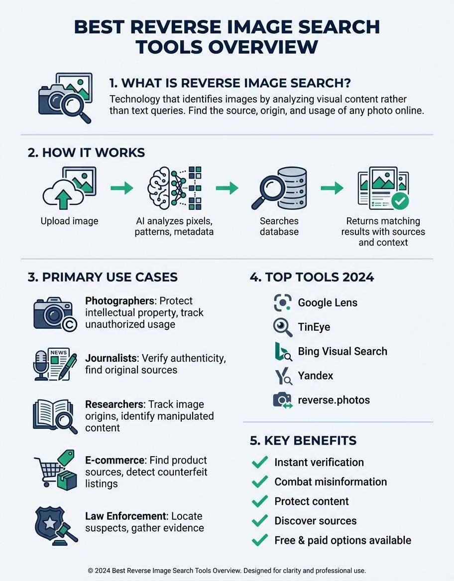 Main concept visualization of best-reverse-image-search technology and applications