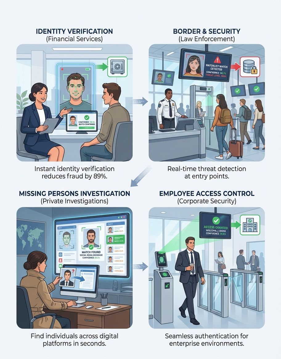face recognition online - Use Cases and Applications