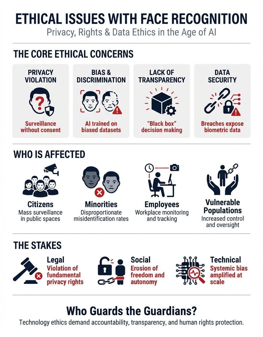 ethical issues with face recognition - Privacy concerns in facial recognition