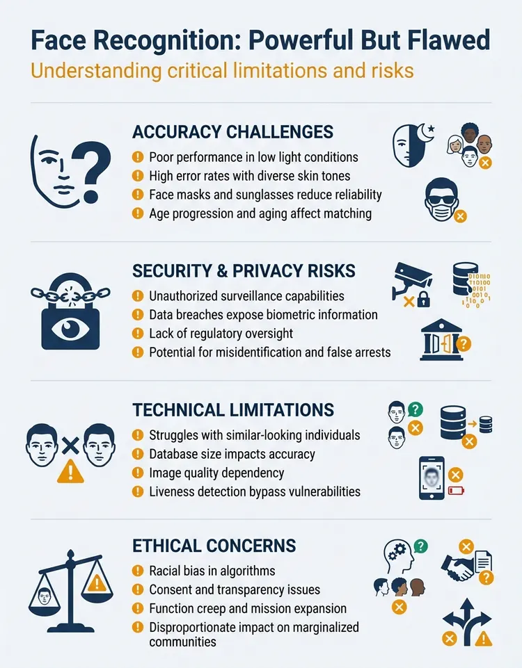 Limitations Of Face Recognition Software