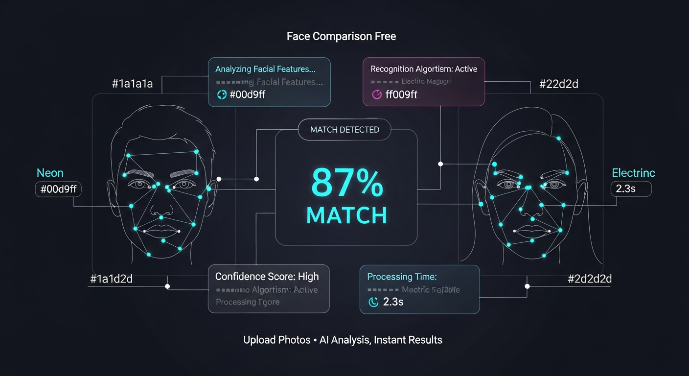 Free tool interface for analyzing similarity