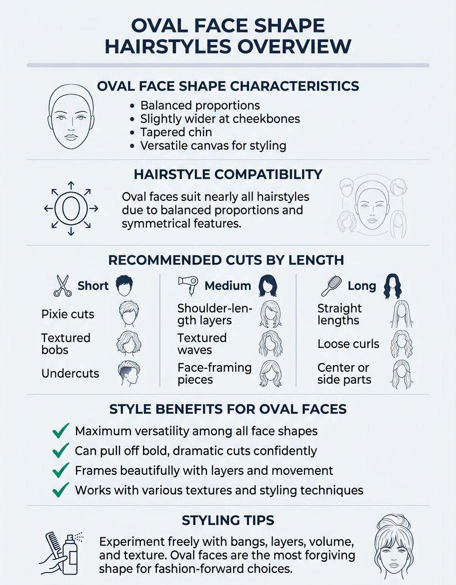 oval face shape hairstyles - versatile hairstyling for balanced facial proportions