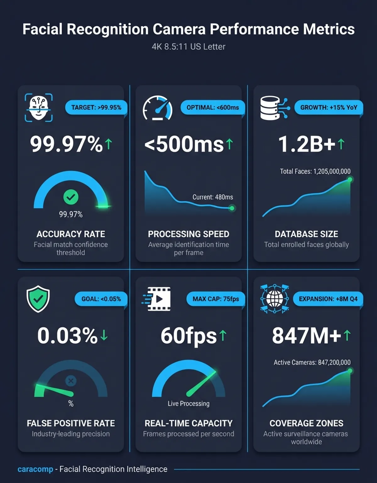 Recognition accuracy statistics