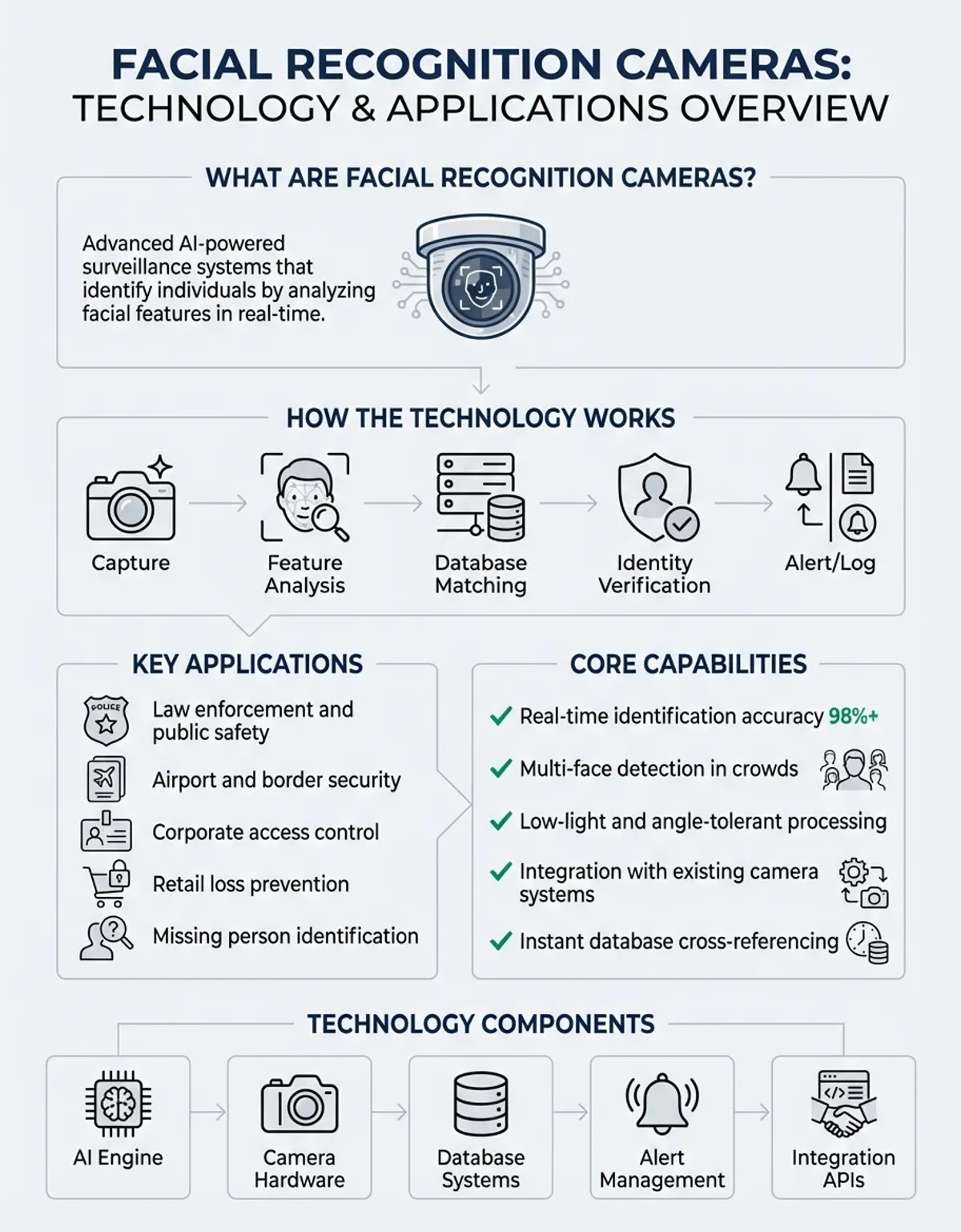 Hero image - facial recognition cameras security systems