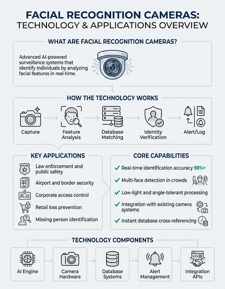 Facial Recognition Cameras: Security Systems & Technology Guide