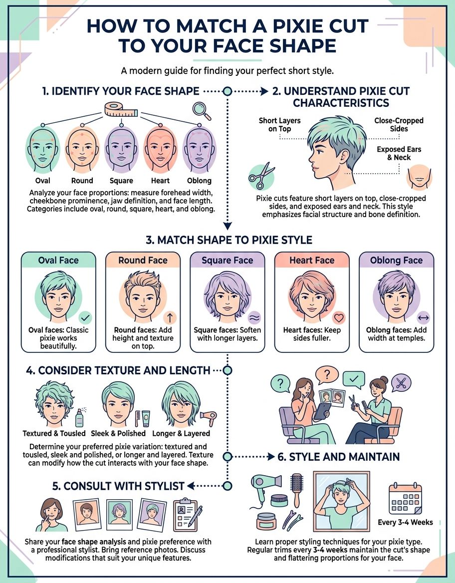 Step-by-step guide to choosing the right pixie cut