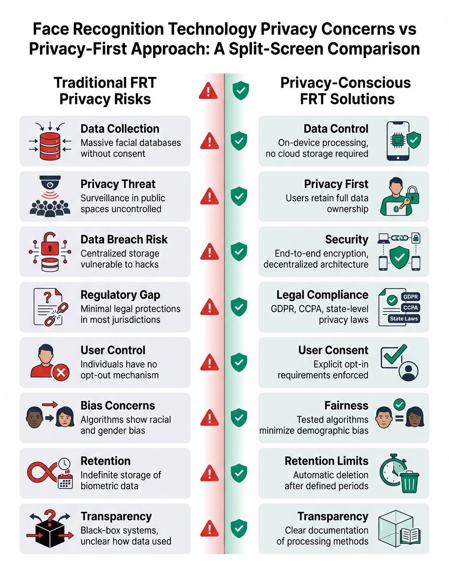 Face Recognition and Privacy Concerns - Biometric Data Collection Privacy Concerns