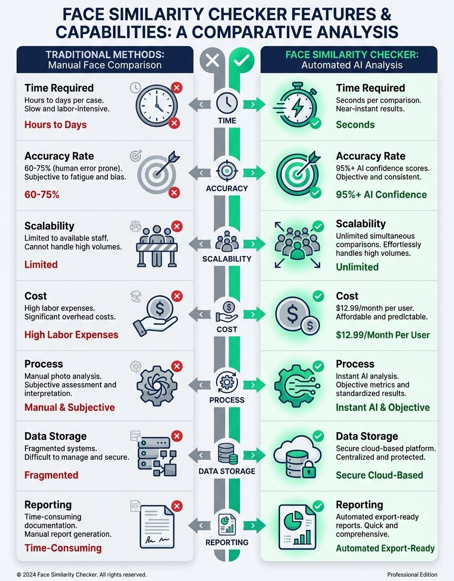face similarity checker - Comparison Analysis