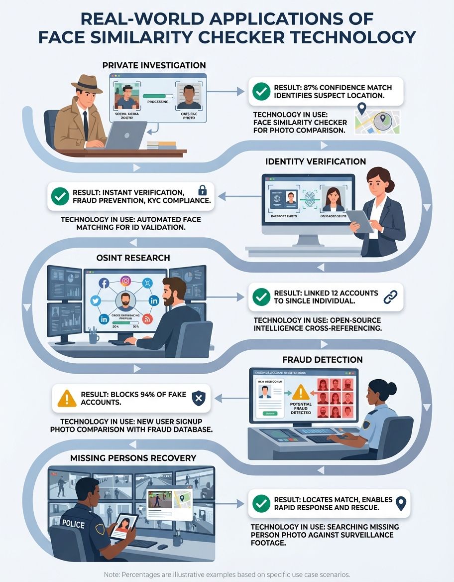 face similarity checker - Use Case Example