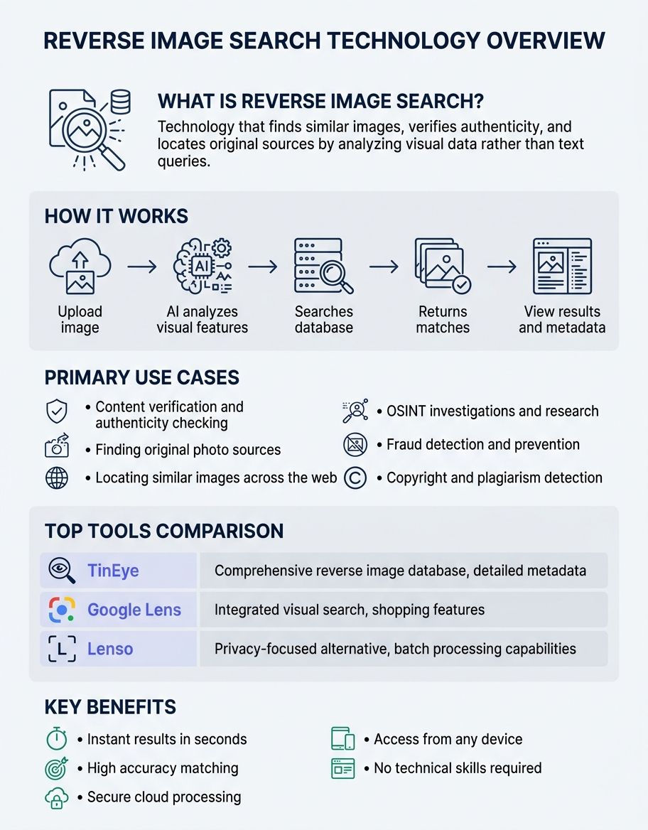 Visual guide to reverse image search tools and techniques