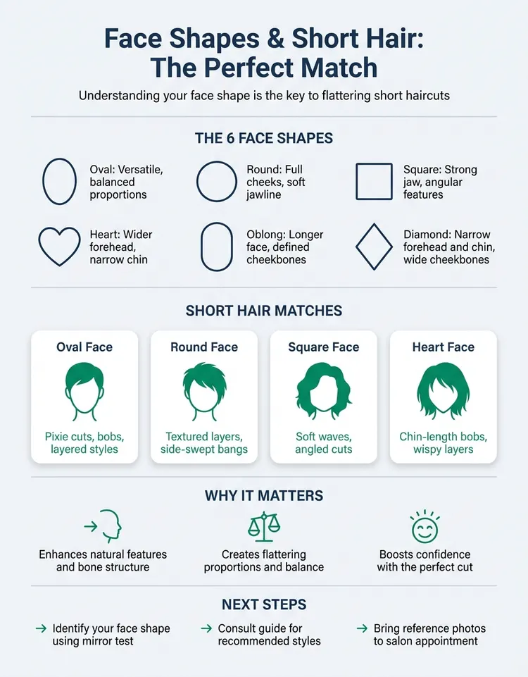 Face Shape for Short Hair: Your Complete Style Guide