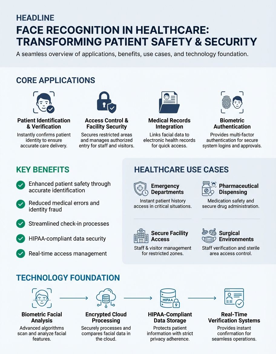 Face recognition in healthcare applications - Hero image