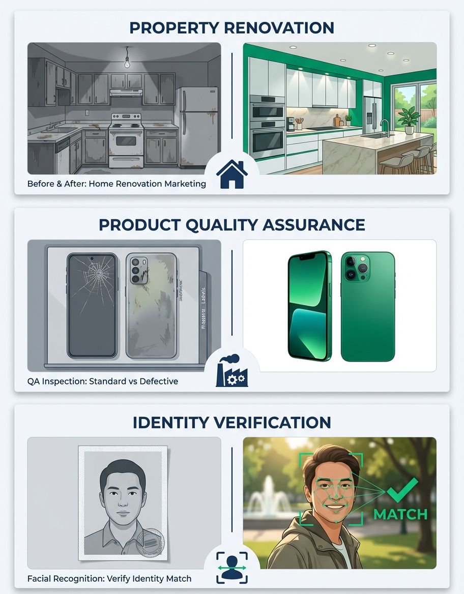 Frequently asked questions about creating side by side comparison pictures