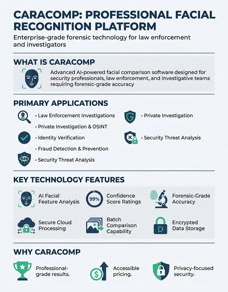 What Is Caracomp: Professional Facial Recognition Security Technology