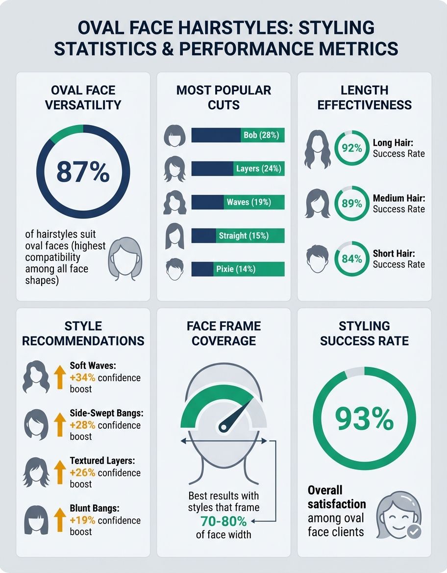 oval face shape hairstyles - long and medium hairstyles with layers for oval faces