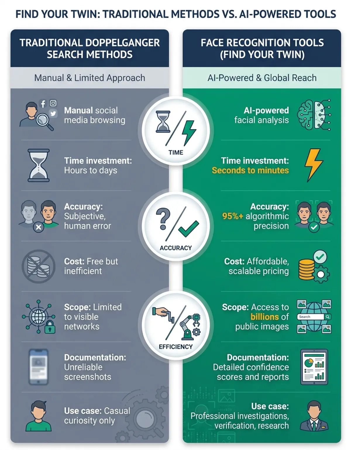 Best tools and platforms to find your twin