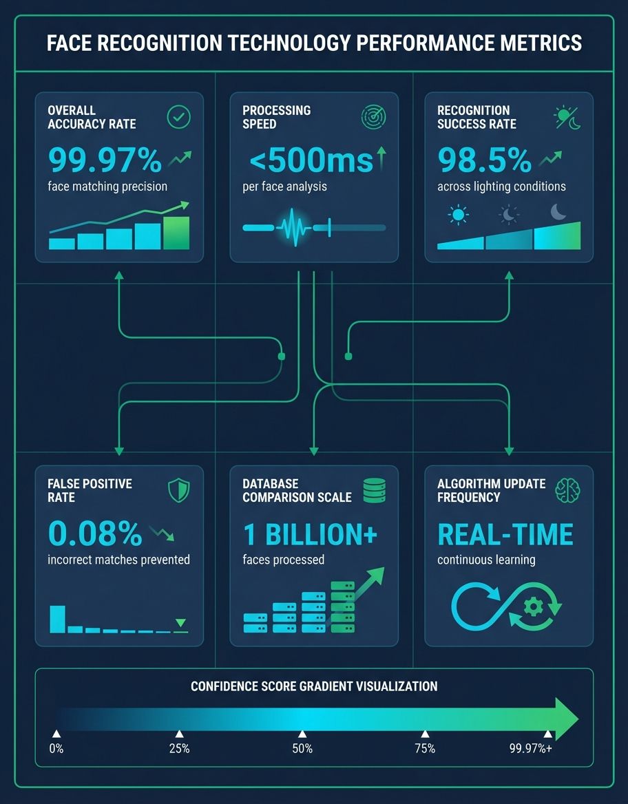 how face recognition technology works - security-applications