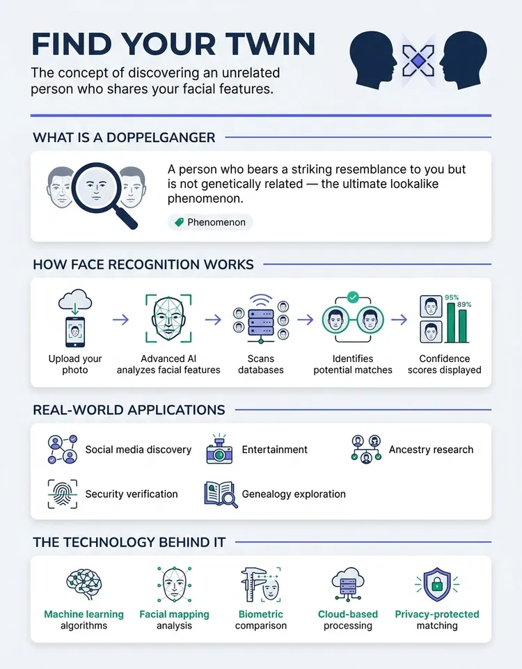 Discover Your Doppelganger: Face Recognition Technology
