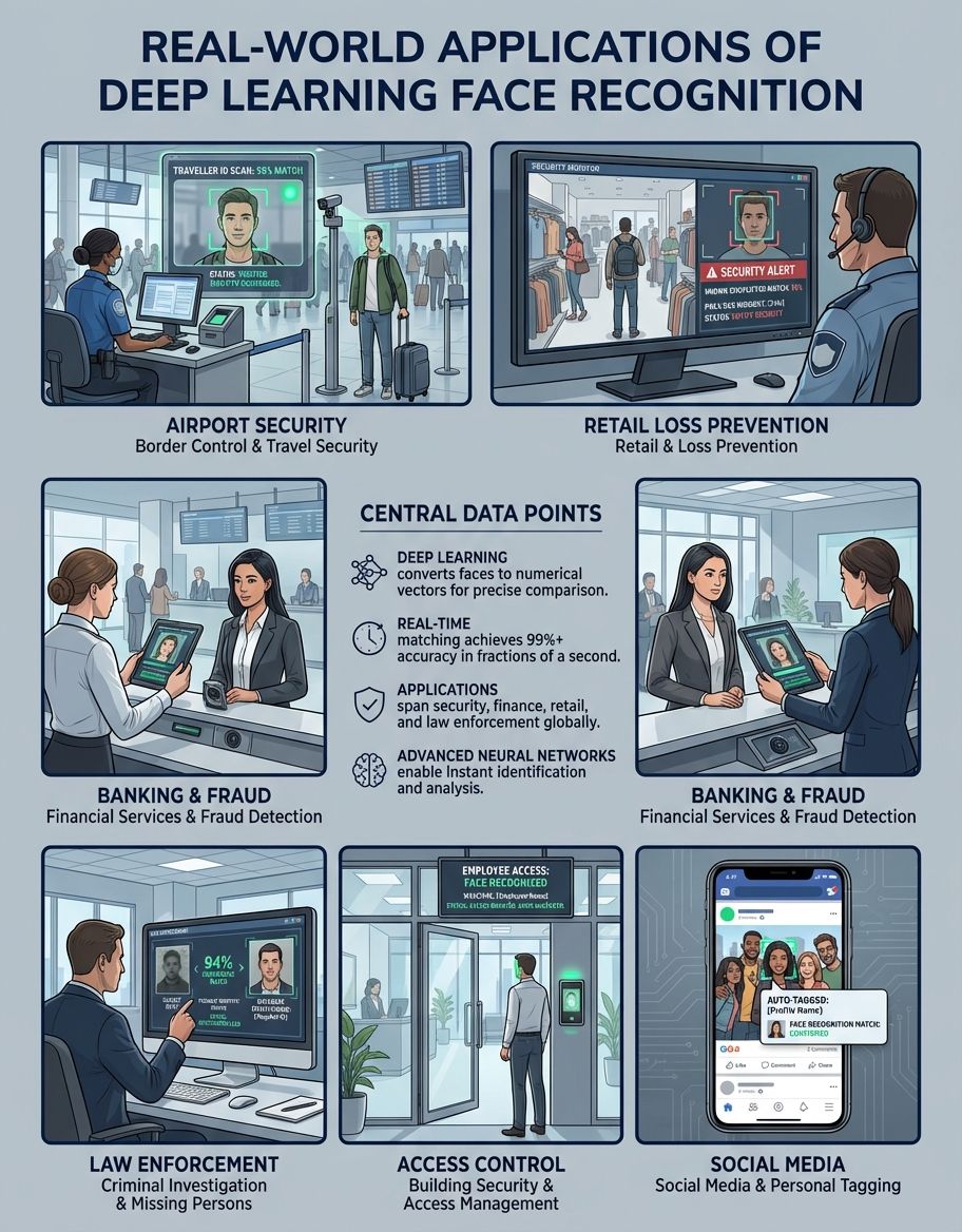 deep learning for face recognition - Use Case/Application