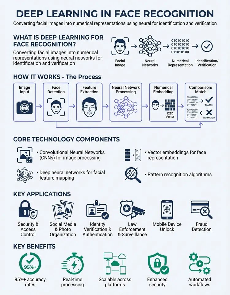 Deep Learning For Face Recognition: Image Processing & Neural Networks Guide