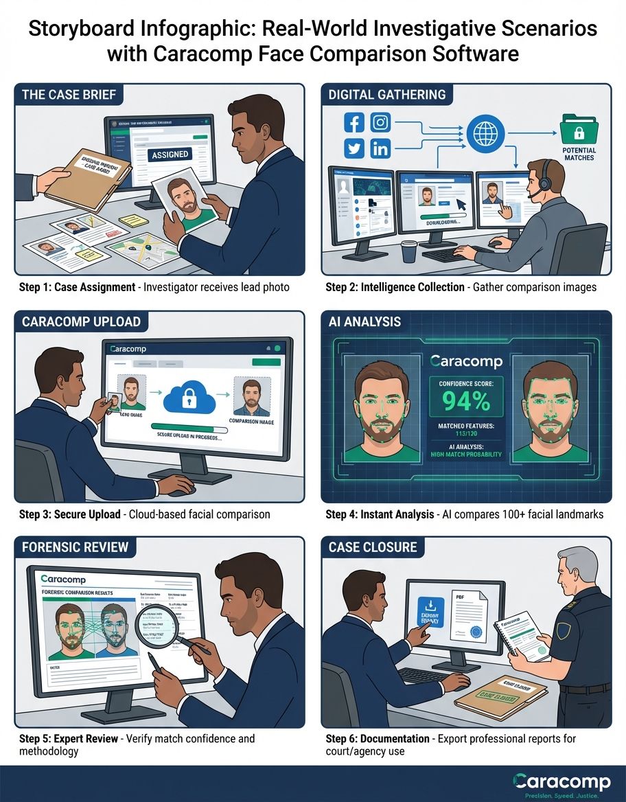 Real-world application of face comparison in security settings