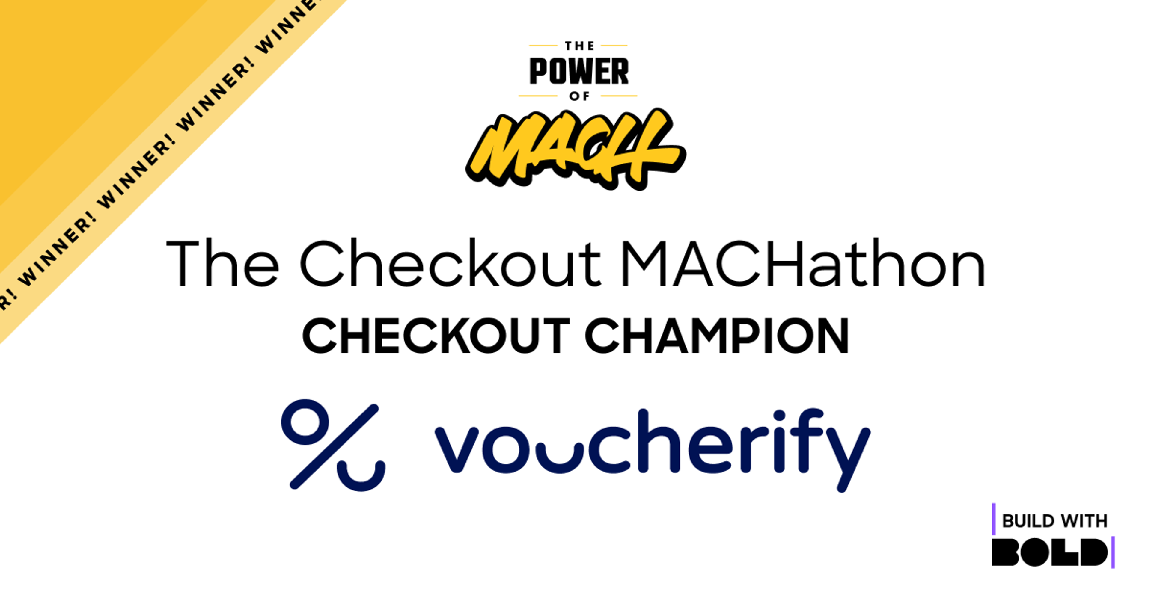 The Checkout Machathon Checkout Champion Voucherify 