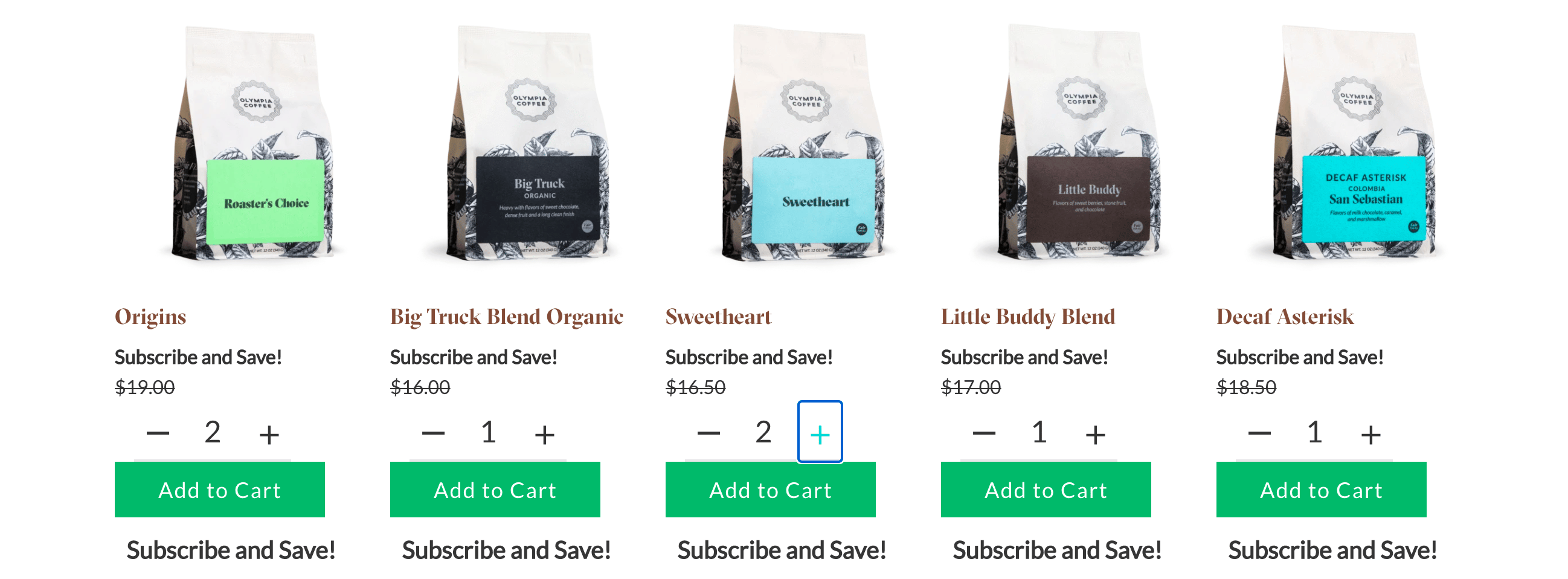 Build a box subscription model