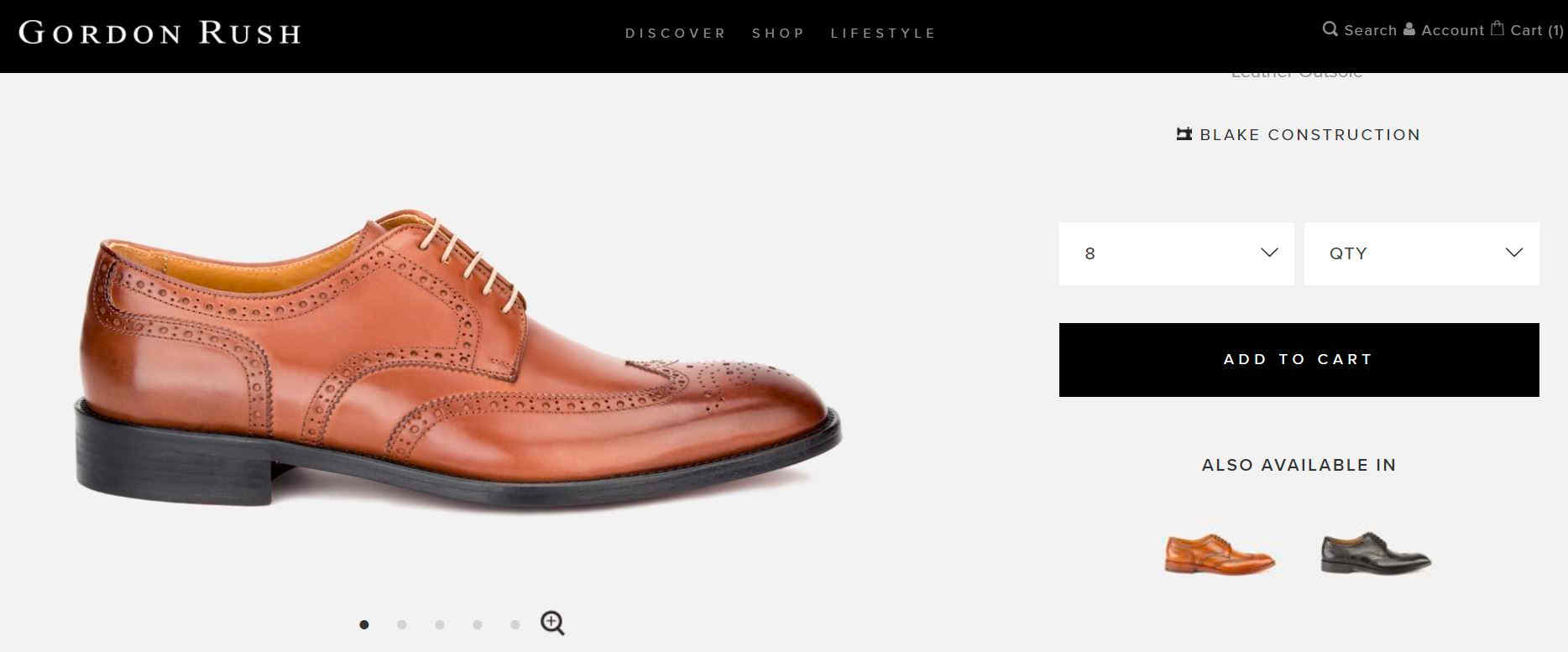 Shoe store