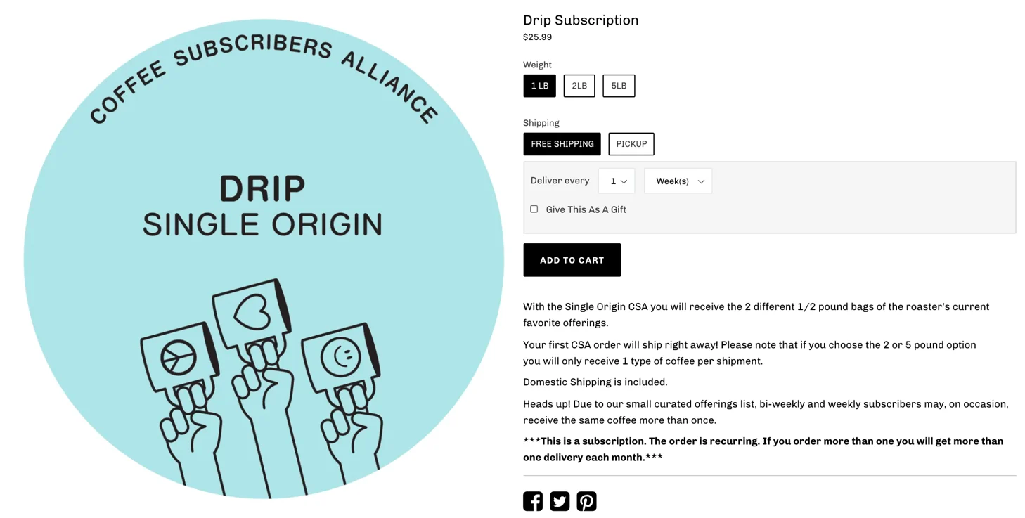 Gift Subscription