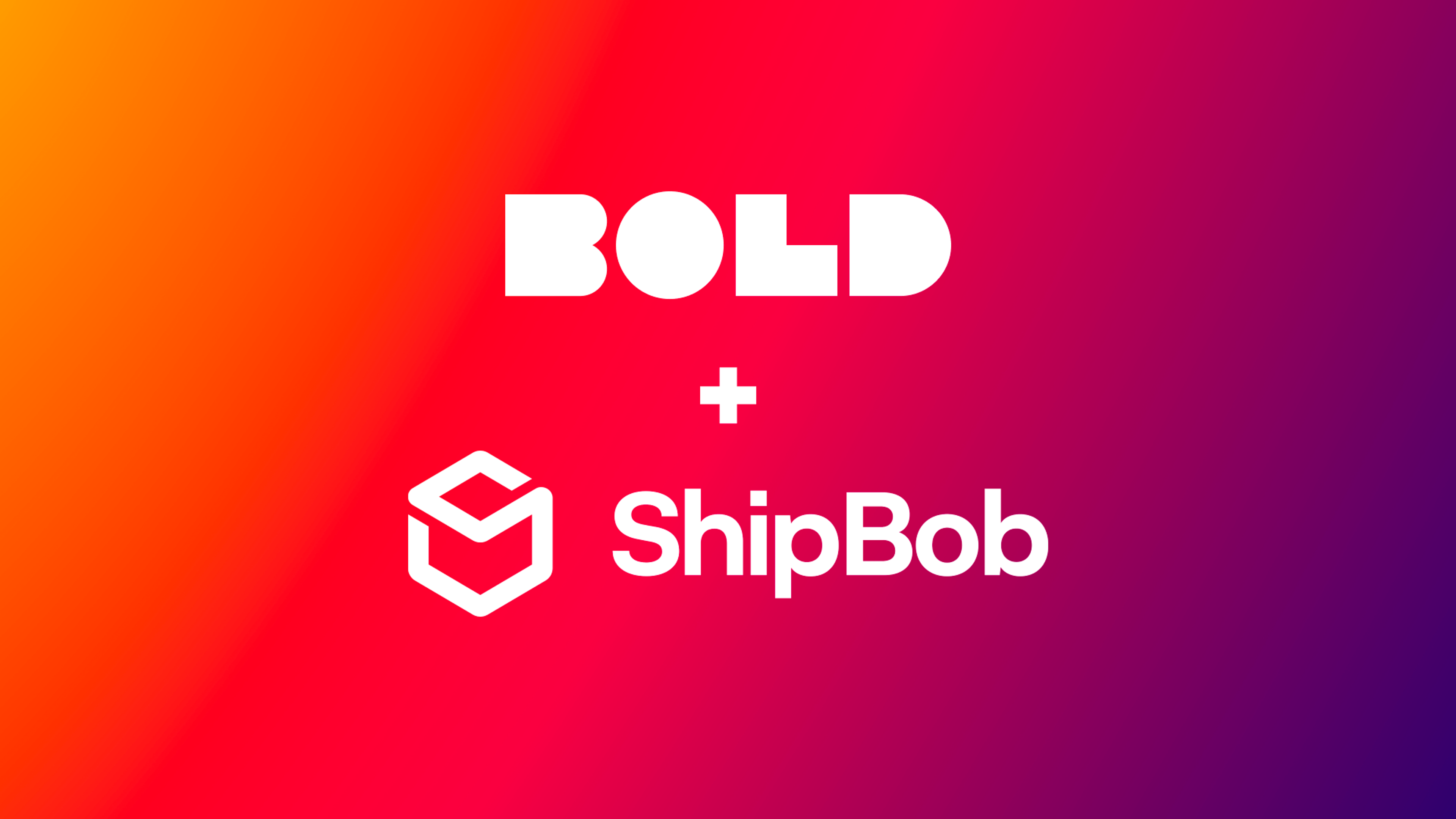 Bold Commerce and ShipBob logos