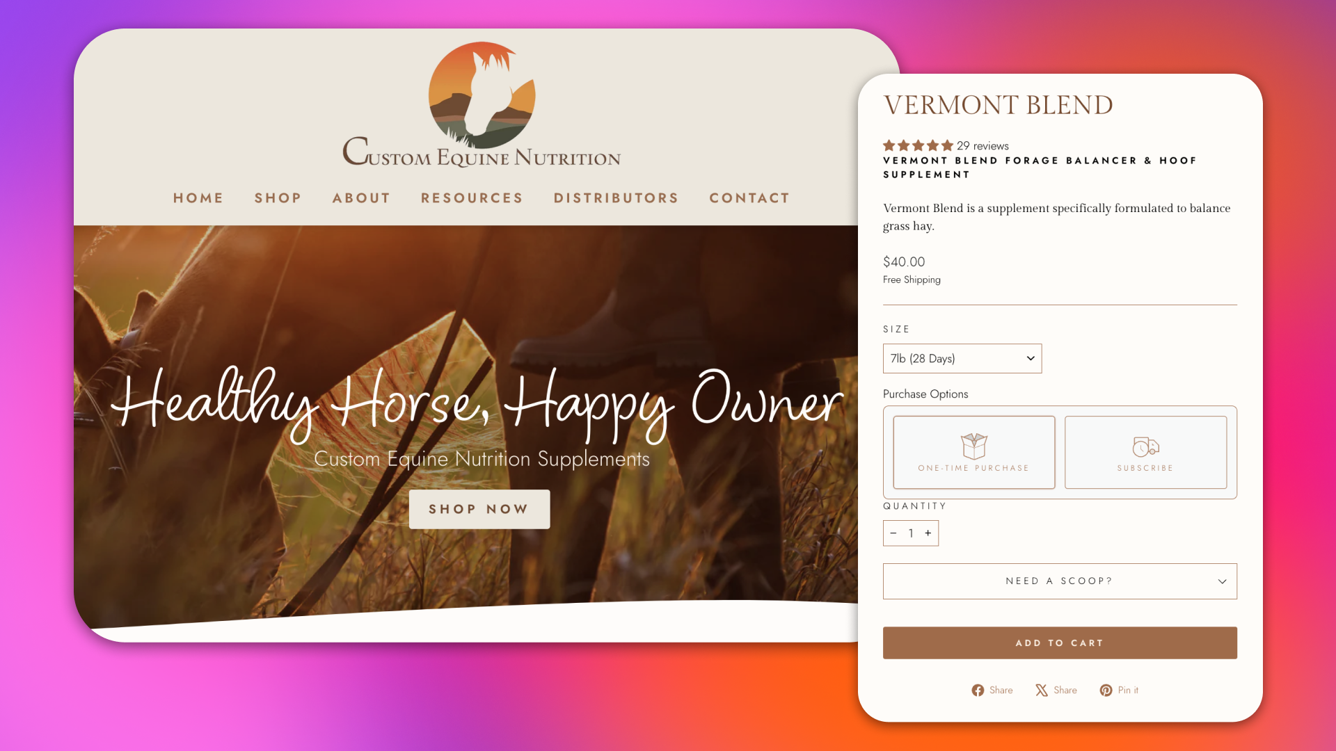 eCommerce Retailer Gallops Toward Growth with Bold's Subscriptions and Recurring Orders App for Shopify