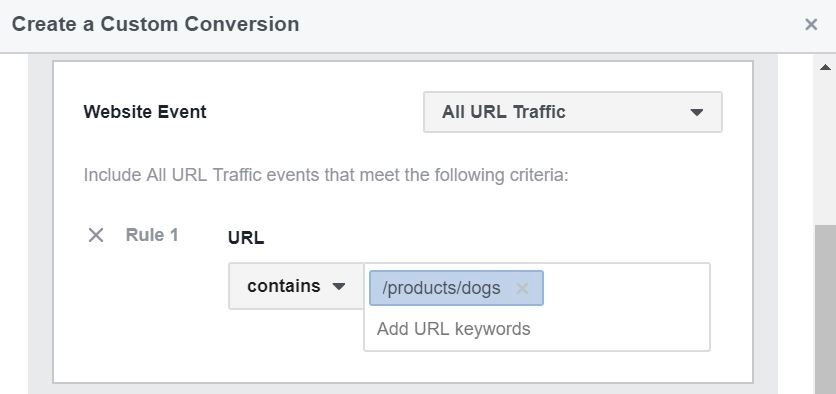 Create a custom conversion