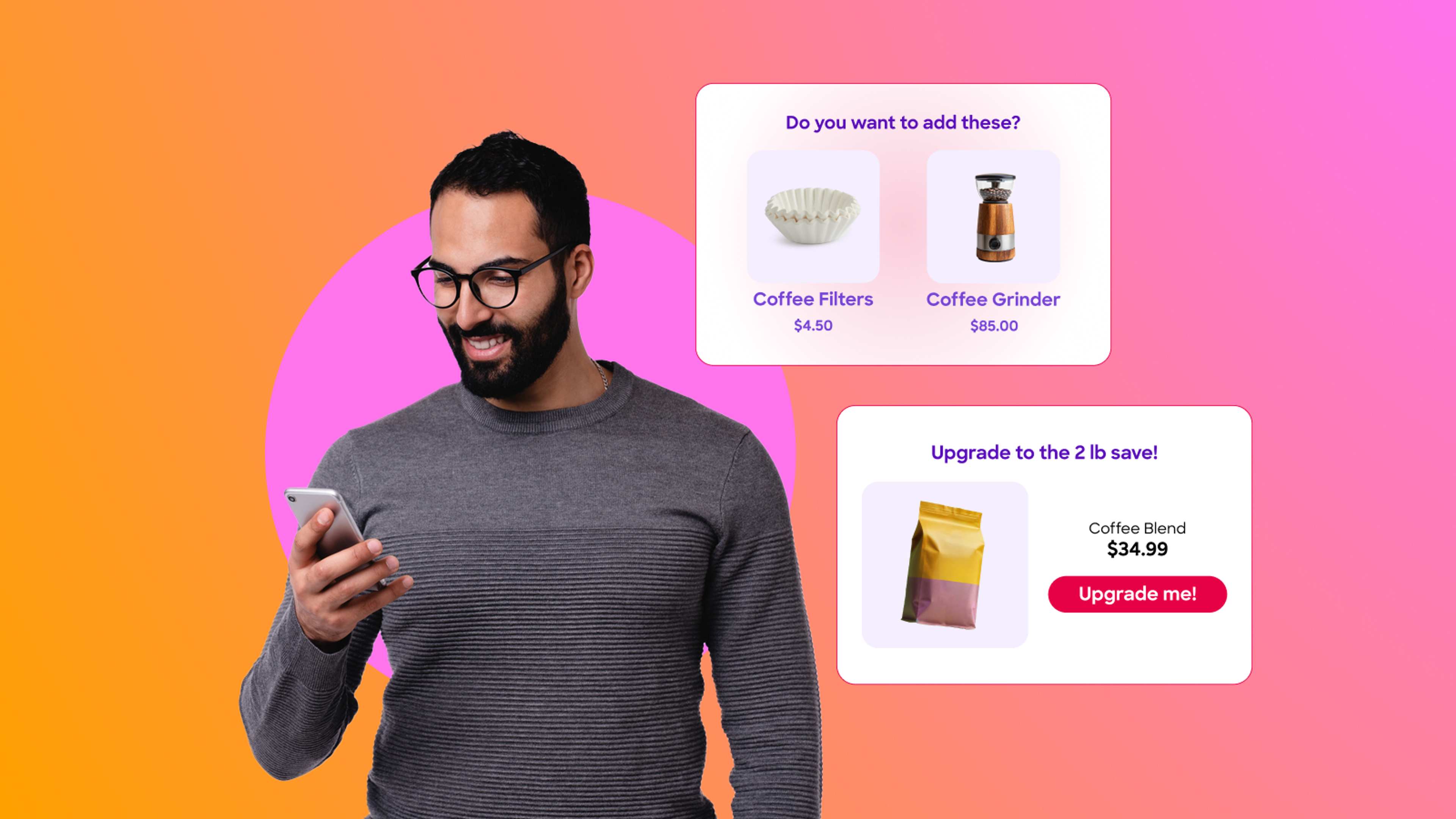 Find out which strategy is most effective in upselling. 