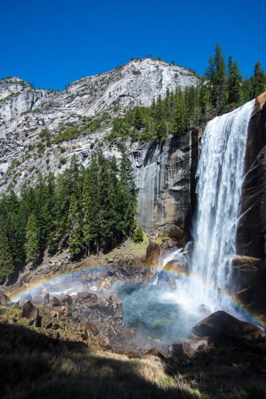 Vernal falls, Yosemite, California, USA (2015)