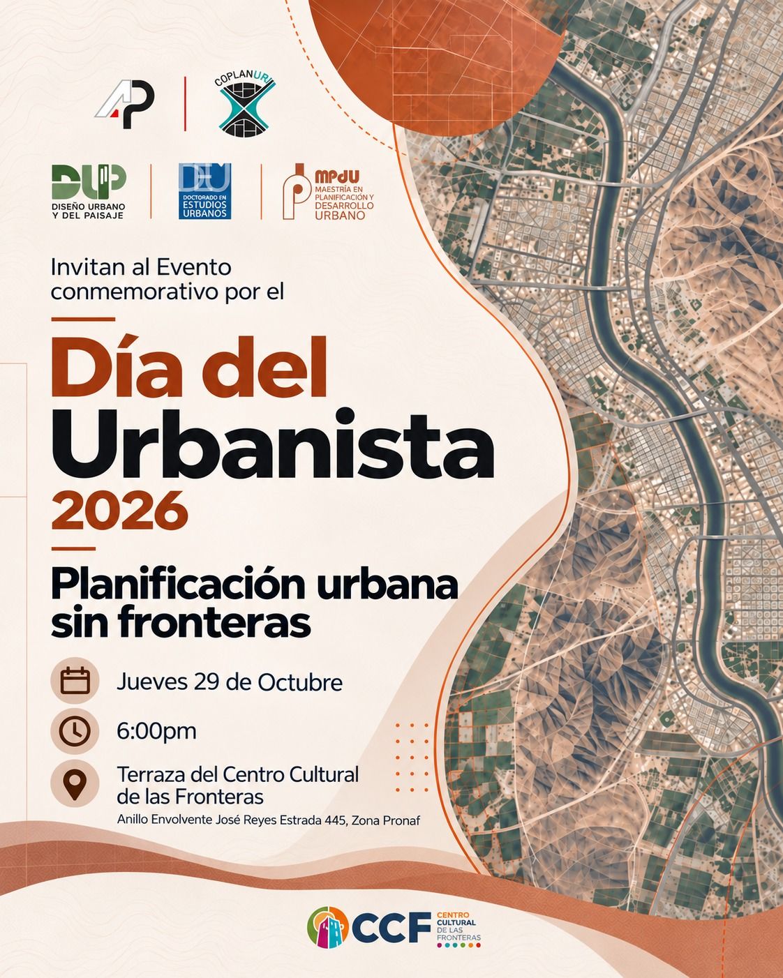 Imagen de la actividad Evento por el Día del Urbanista