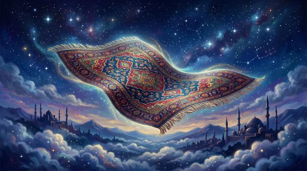 Rêver de Tapis volant : Quand la trame de ton âme s'élève au-dessus du passé Rêver de Tapis volant : Quand la trame de ton âme s'élève au-dessus du passé