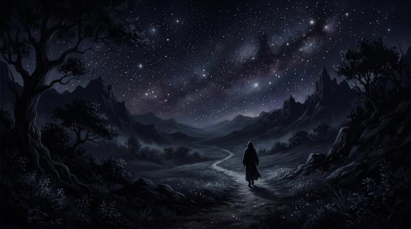 Rêver de Nuit sans lune : La traversée sans étoiles où ton âme s'apprivoise dans le vide Rêver de Nuit sans lune : La traversée sans étoiles où ton âme s'apprivoise dans le vide
