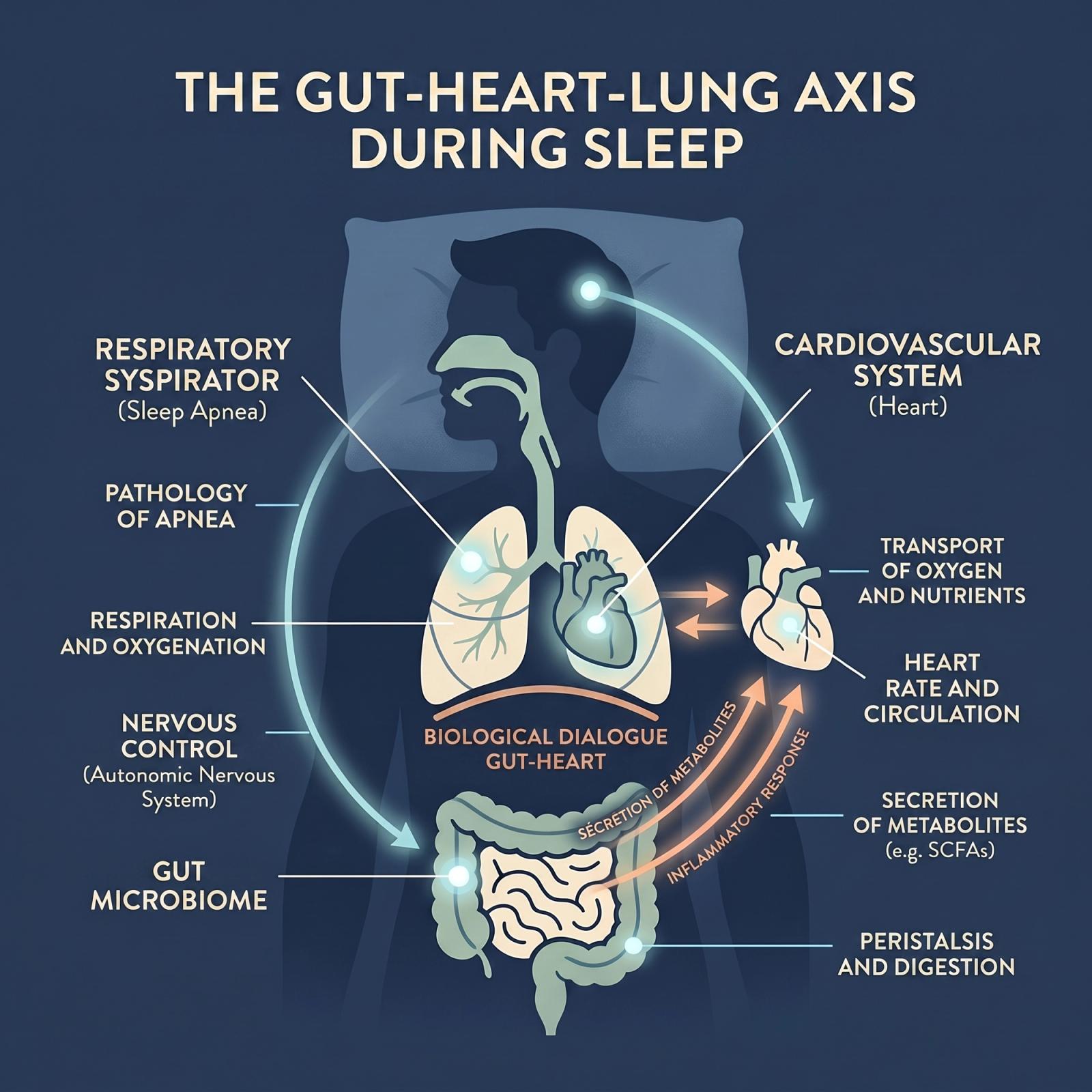 Sleep apnea: how our gut threatens our heart