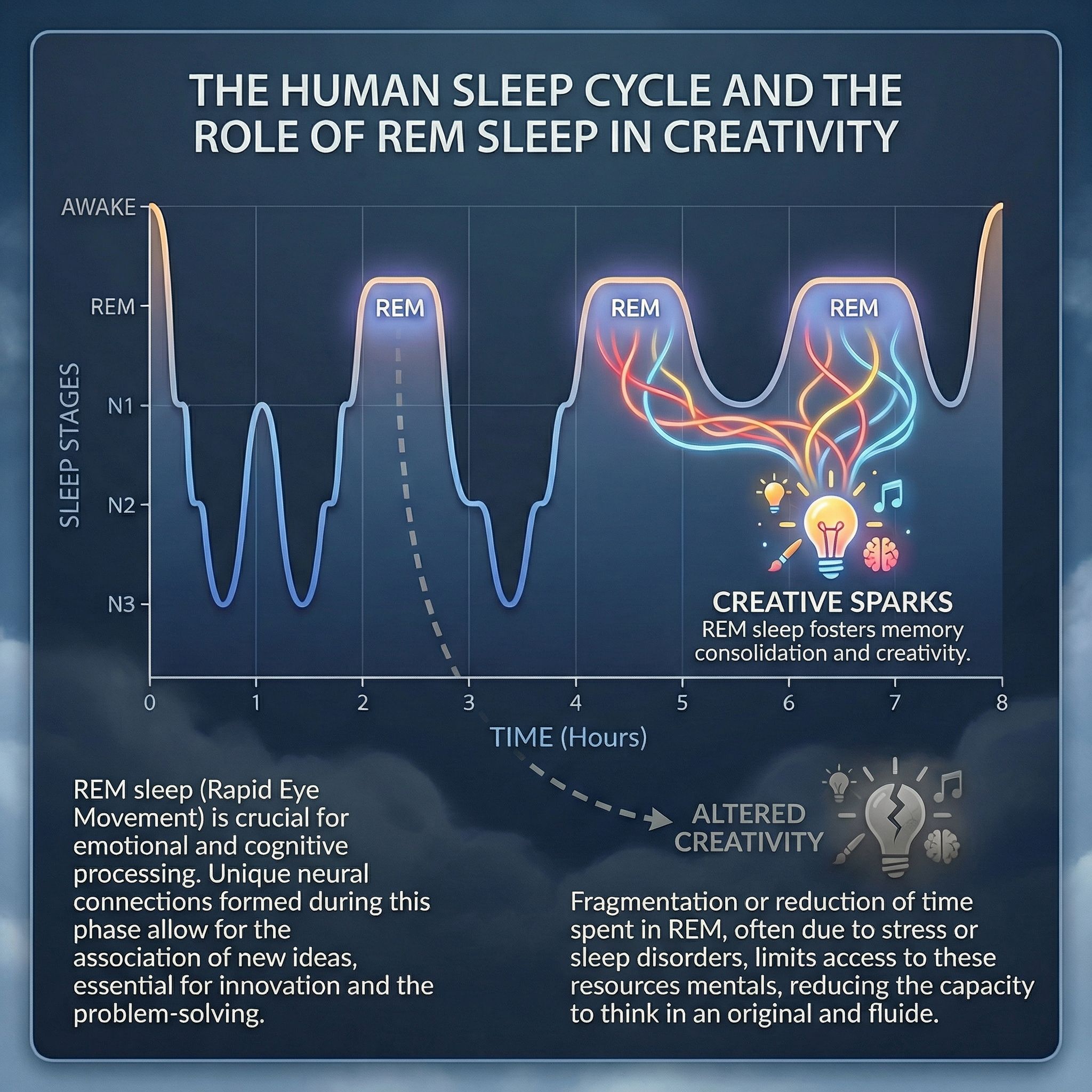REM Sleep Deprivation and Creativity: The Broken Link