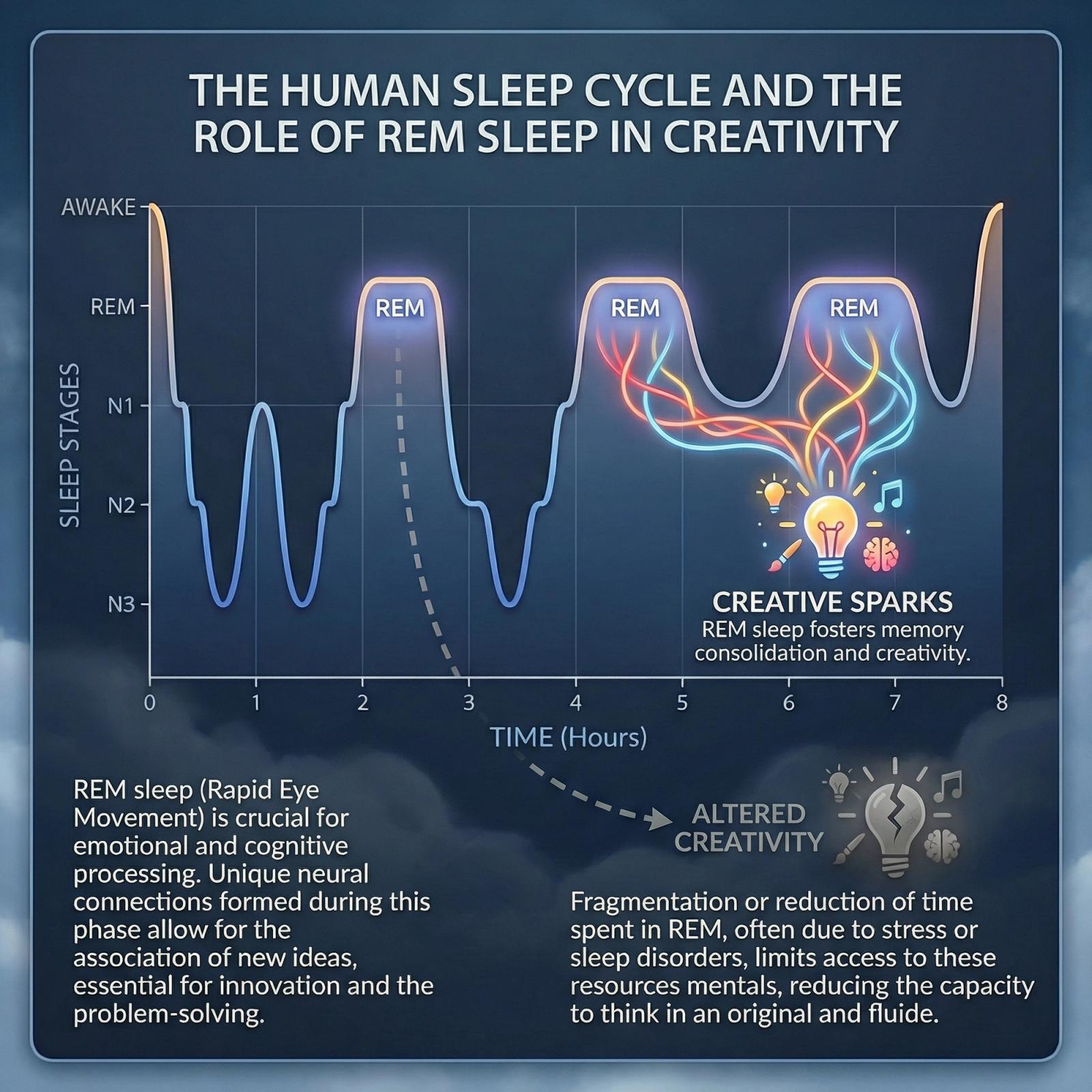 REM Sleep Deprivation and Creativity: The Broken Link