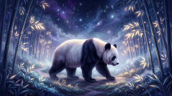 Rêver de Panda : Le manteau de douceur où ton âme abrite sa force