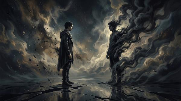 Rêver de Jumeau maléfique : Quand ton reflet de nuit vient consoler ton âme divisée Rêver de Jumeau maléfique : Quand ton reflet de nuit vient consoler ton âme divisée