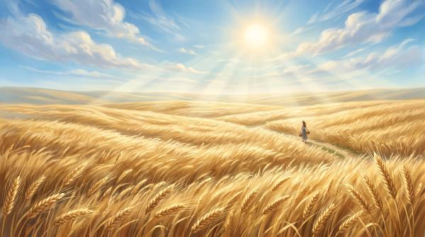 Rêver de Champ de blé : L'or patient du temps que votre âme a mûri Rêver de Champ de blé : L'or patient du temps que votre âme a mûri