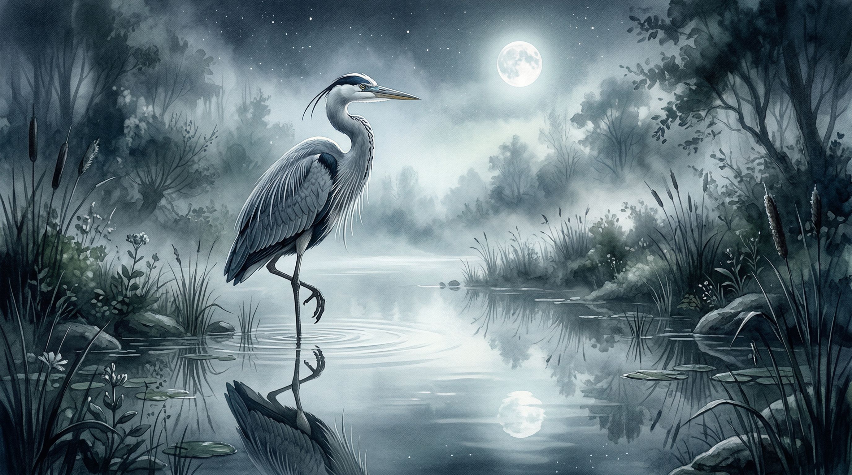 Dreaming of a Heron: Meaning and Interpretation
