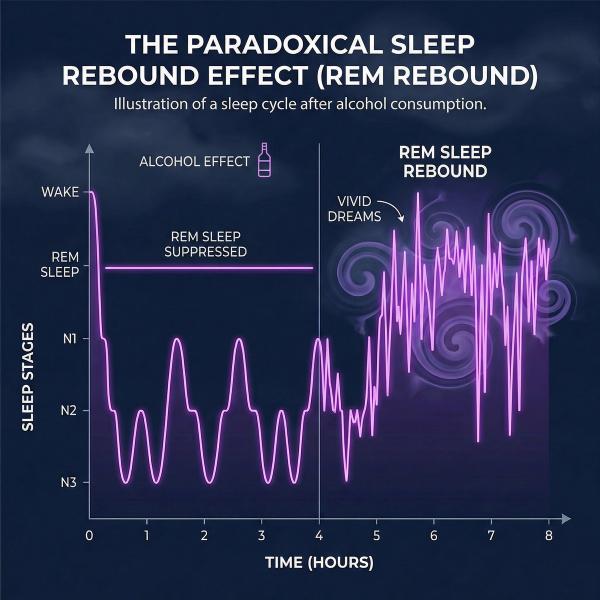 Alcohol and the Architecture of Dreams: The 'Rebound Effect