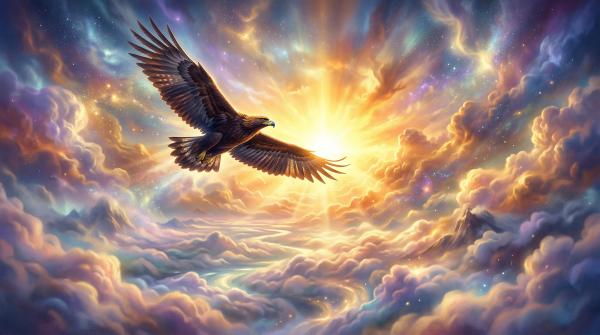 Rêver d'Aigle : L'envol de l'âme vers la clarté d'une solitude souveraine
