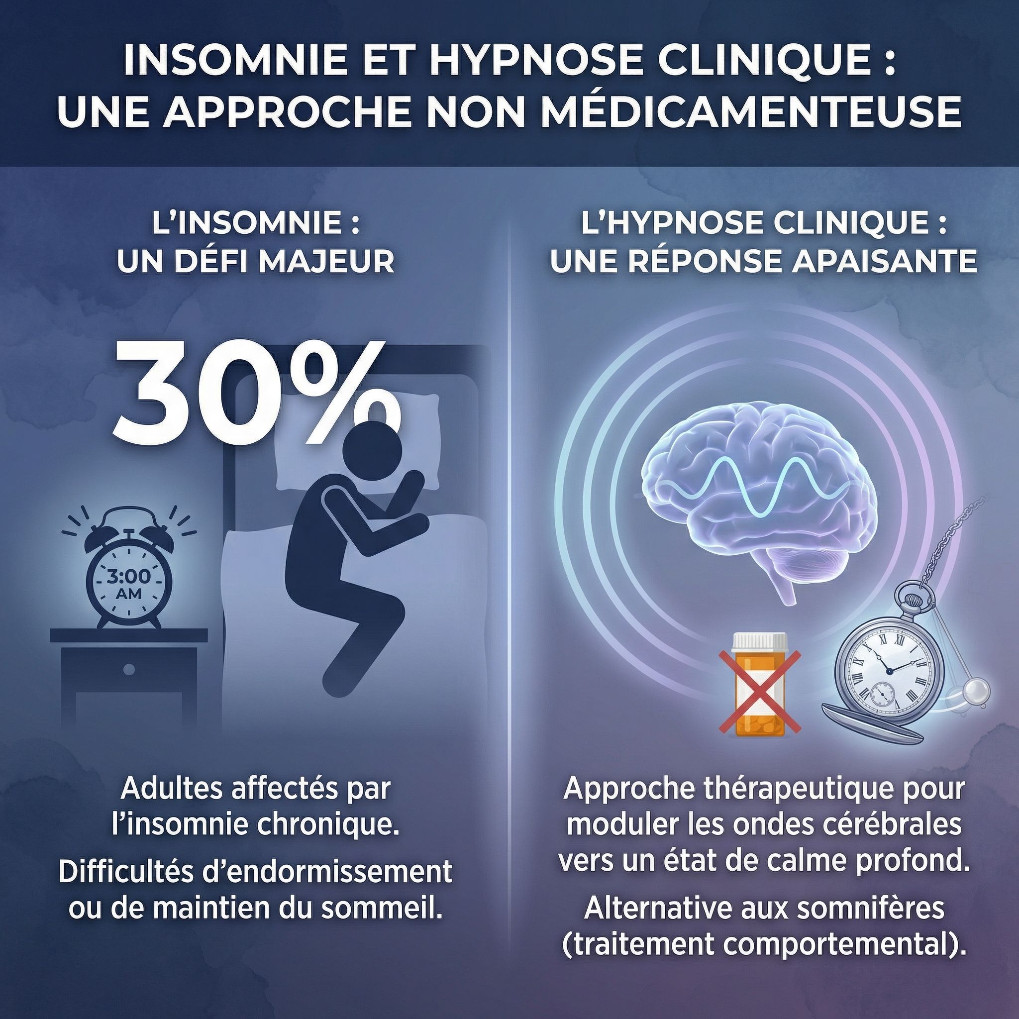 L'Hypnose Clinique pour l'Insomnie
