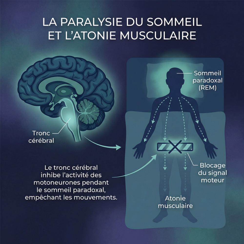 La Science de la Paralysie du Sommeil : Une atonie persistante